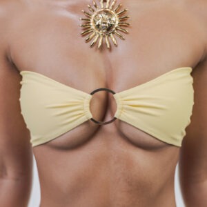 Bandeau Malta jaune butter